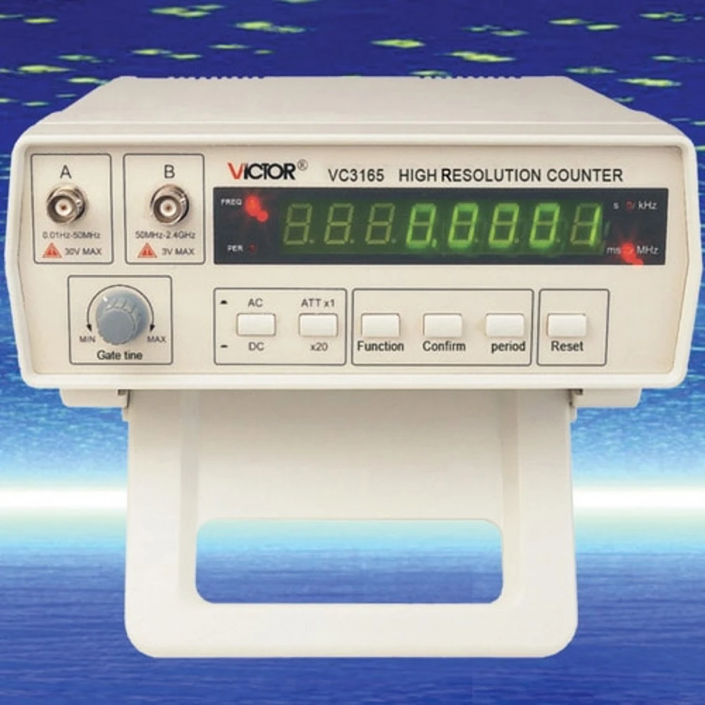 Comptador de freqüència Victor VC3165: multifunció