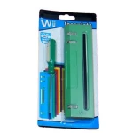 Frontal per a Wii verd - recanvi original per a consola Nintendo Wii