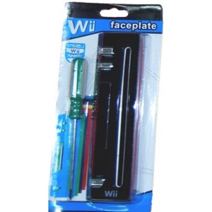 Frontal per Wii negre - Recanvi per a consola Nintendo Wii