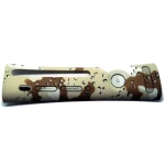 Frontal Xbox 360 camuflat beix marró per personalitzar la consola Xbox 360