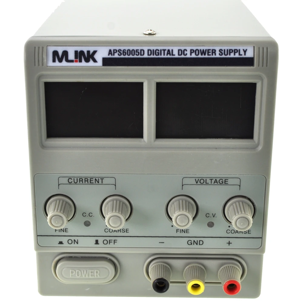 Font d'alimentació regulable 60V 5A Mlink APS6005D amb display digital