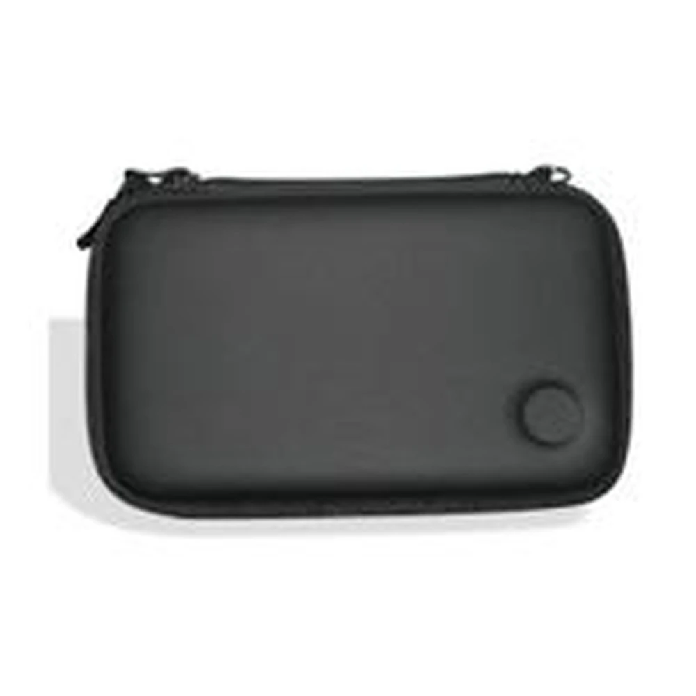 Funda protectora NDSi negra de neoprè amb compartiments per a jocs