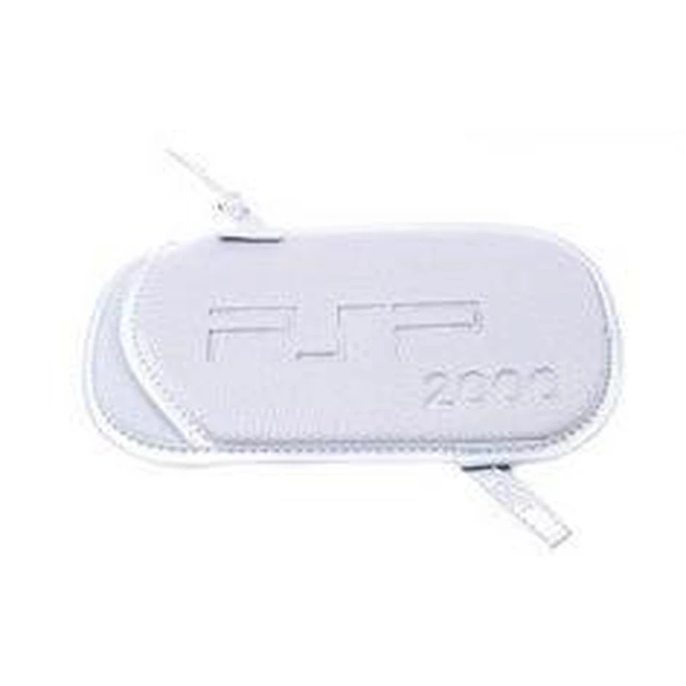 Funda PSP Slim blanca amb corretja per a PSP 2000 i PSP 3000