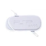 Funda PSP Slim blanca amb corretja per a PSP 2000 i PSP 3000