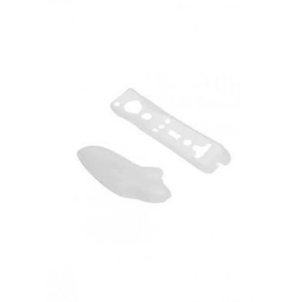 Funda de silicona per comandament Wii blanca per a Nintendo Wii