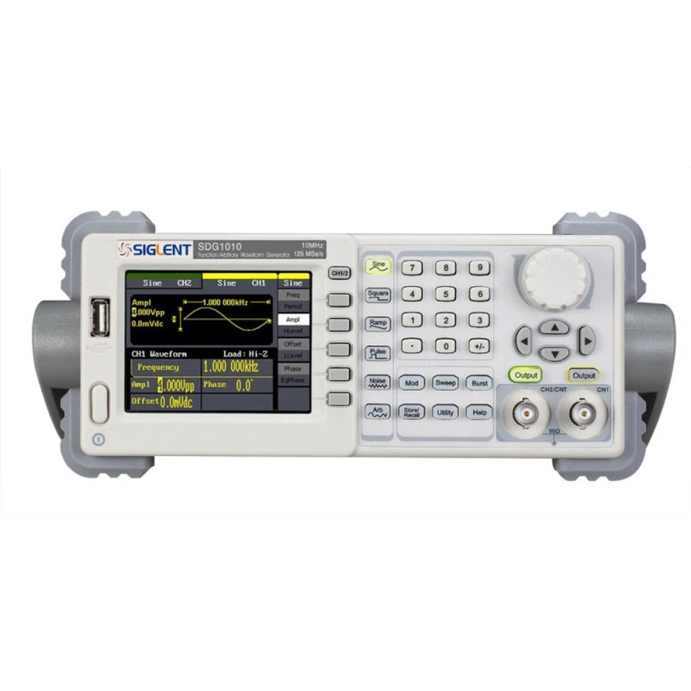 Generador de funcions arbitrari Siglent SDG1010 10MHz per a laboratori electrònic