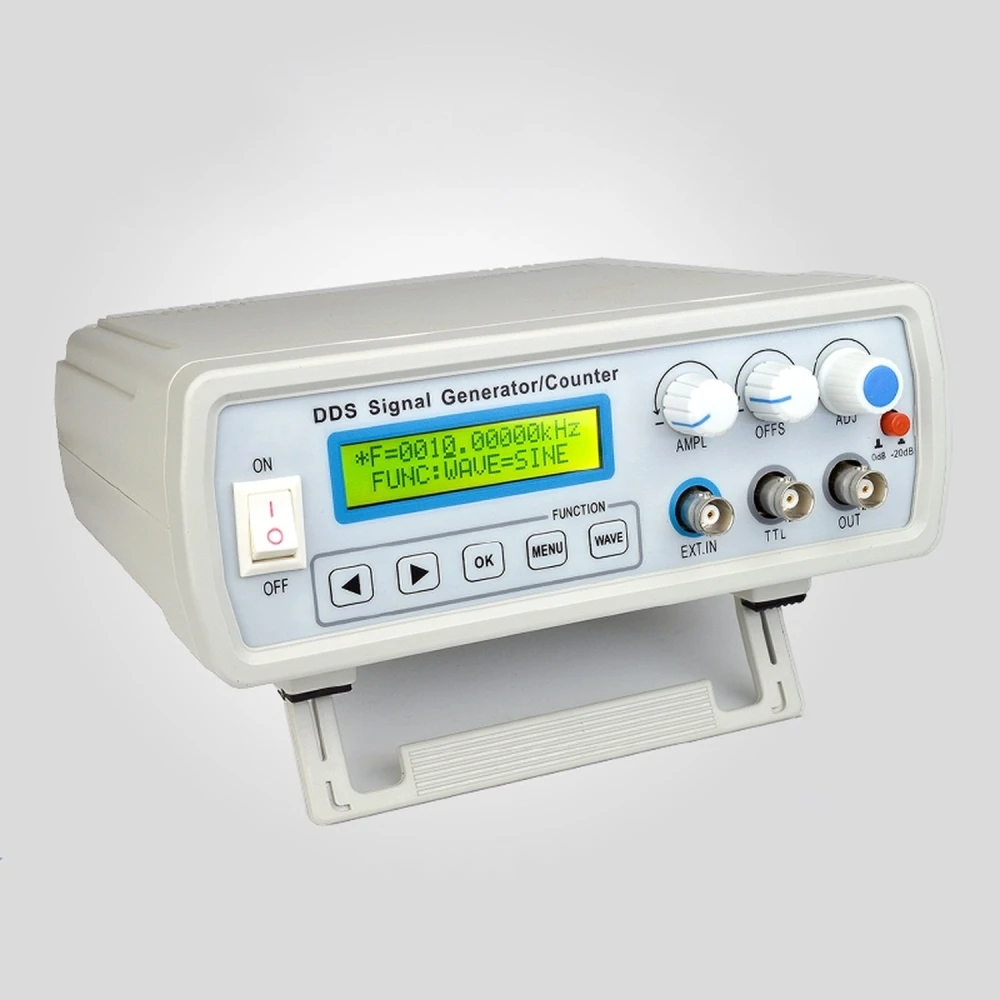 Generador de funcions DDS FY2112S 12 MHz amb freqüencímetre i connexió USB a PC