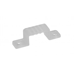 YourLed Grapa de fixació a paret per a tira LED 220V AC de PVC transparent