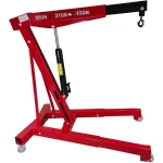 Grua hidraulica de taller 3 tones per a elevacio de motors i maquinaria pesada