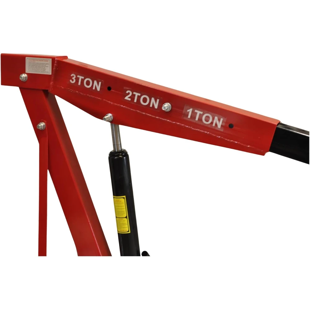 Grua hidraulica de taller 3 tones per a elevacio de motors i maquinaria pesada