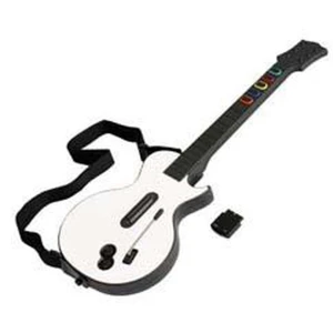 Guitarra sense fils per a PS2 compatible amb Guitar Hero I, II i III