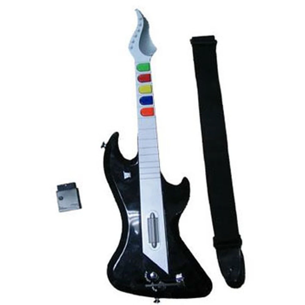Guitarra sense fil PS2 compatible amb Guitar Hero I, II i III