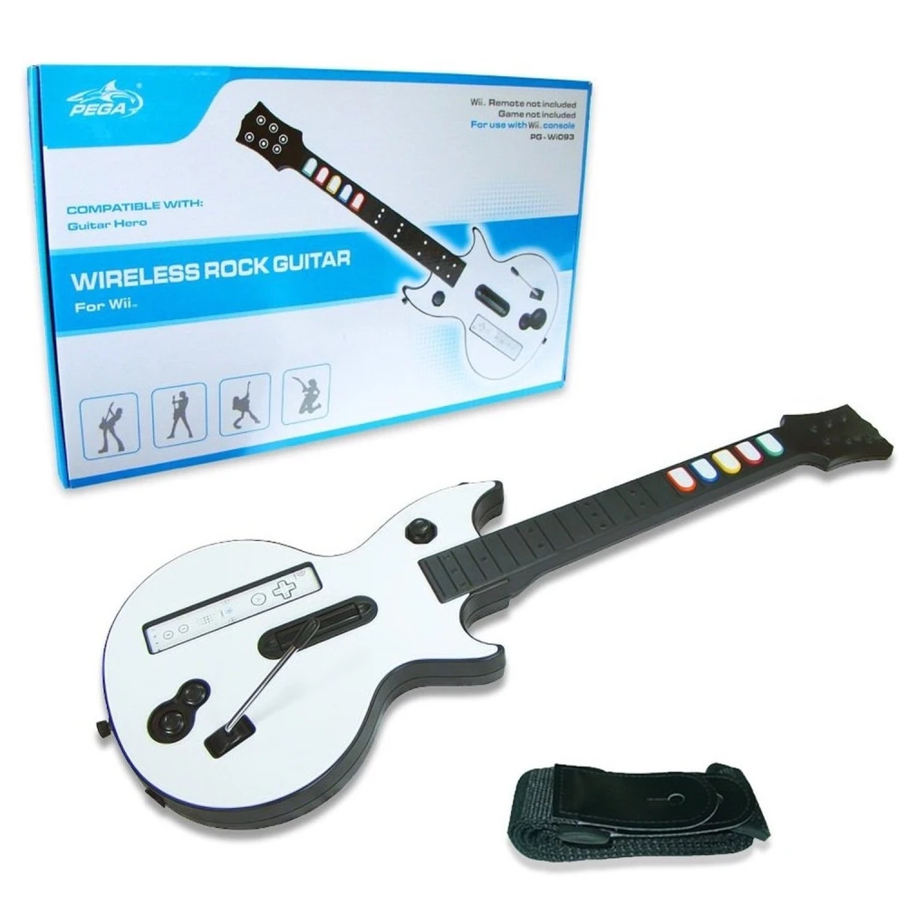 Guitarra sense fil Wii - Accessori musical per Nintendo Wii