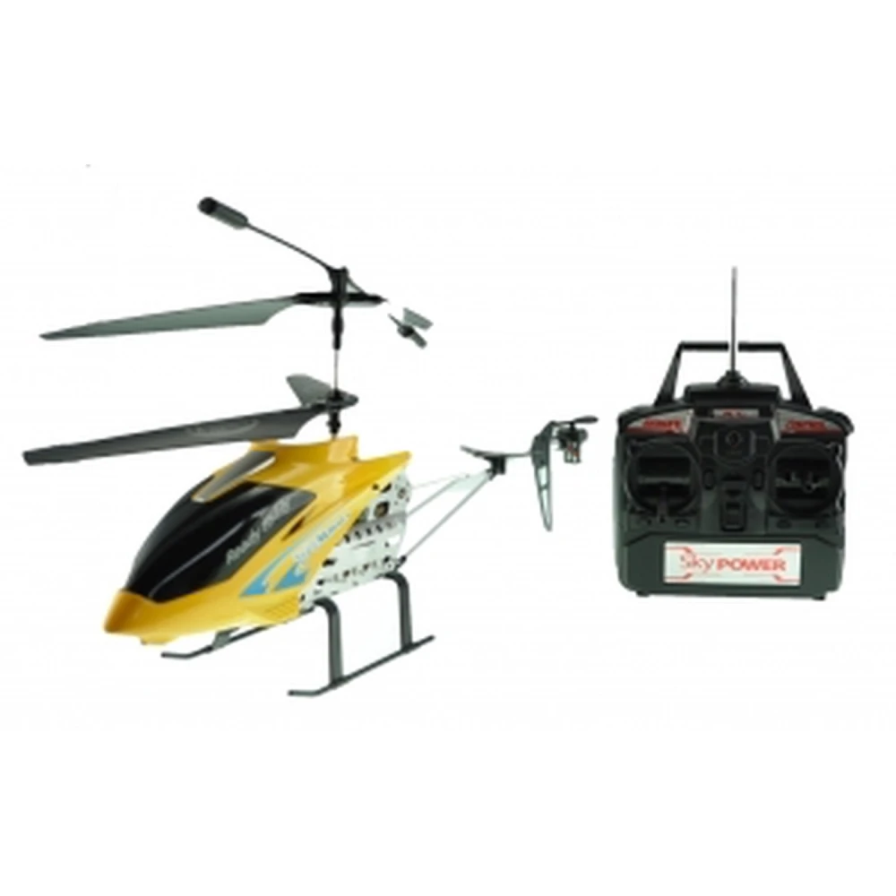 Helicòpter radiocontrol model DH8001 vermell 48 cm amb 3,5 canals i giroscopi