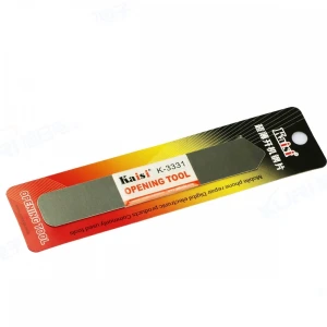 Eina d’obertura metàl·lica flexible 0,2mm Kaisi per a reparació electrònica