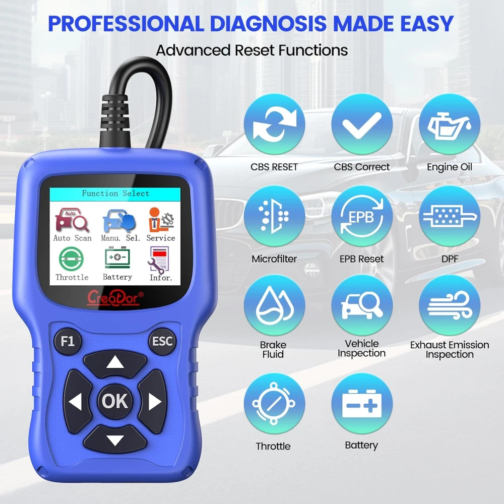 Eina de diagnosi OBD2 BMW Creator C420 per a BMW i Mini amb funcions avançades
