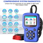 Eina de diagnosi OBD2 BMW Creator C420 per a BMW i Mini amb funcions avançades