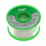 Fil de soldadura sense plom 0.6 mm Sn99 Ag0.3 Cu0.7 en bobina de 100 grams