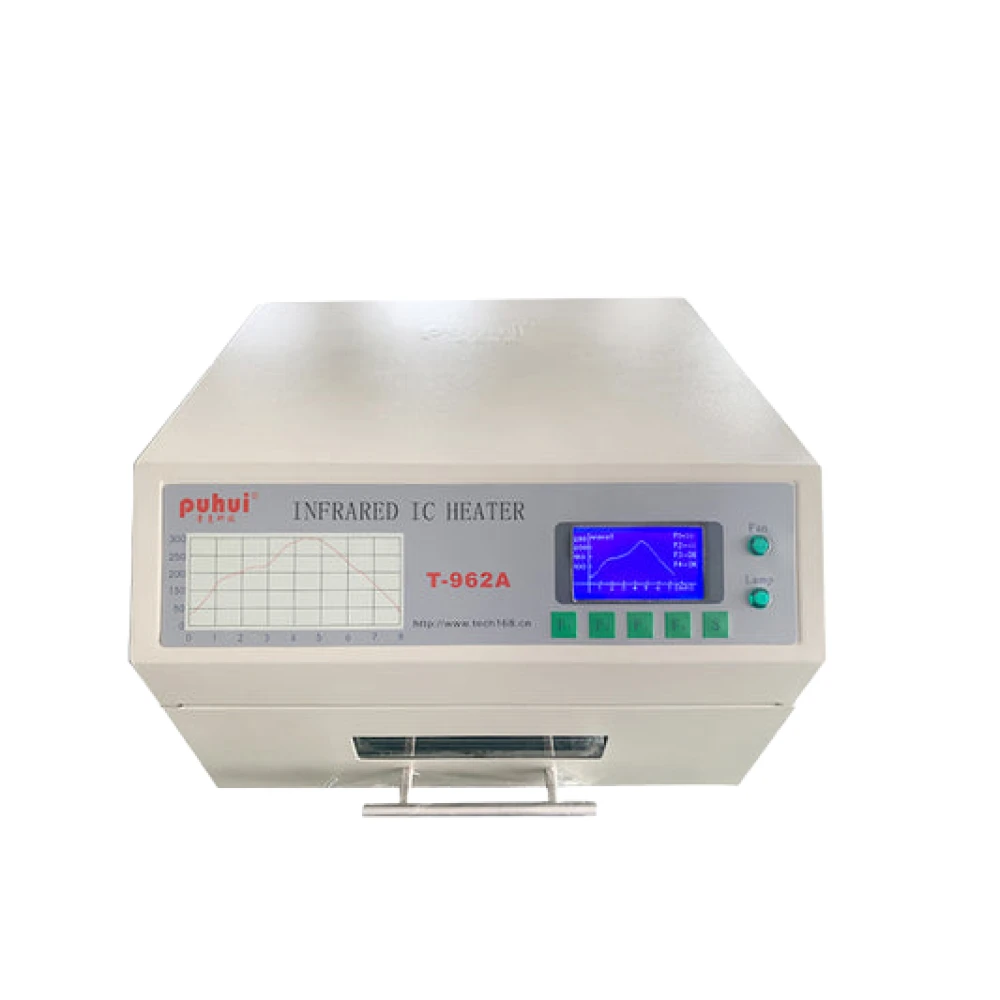 Forn reflow infraroig T-962A Puhui V2.0 per a soldadura SMD i BGA