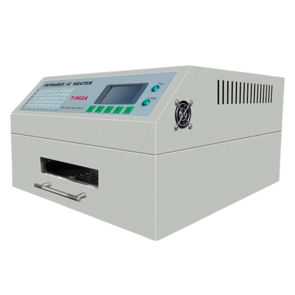 Forn reflow infraroig T-962A Puhui V2.0 per a soldadura SMD i BGA