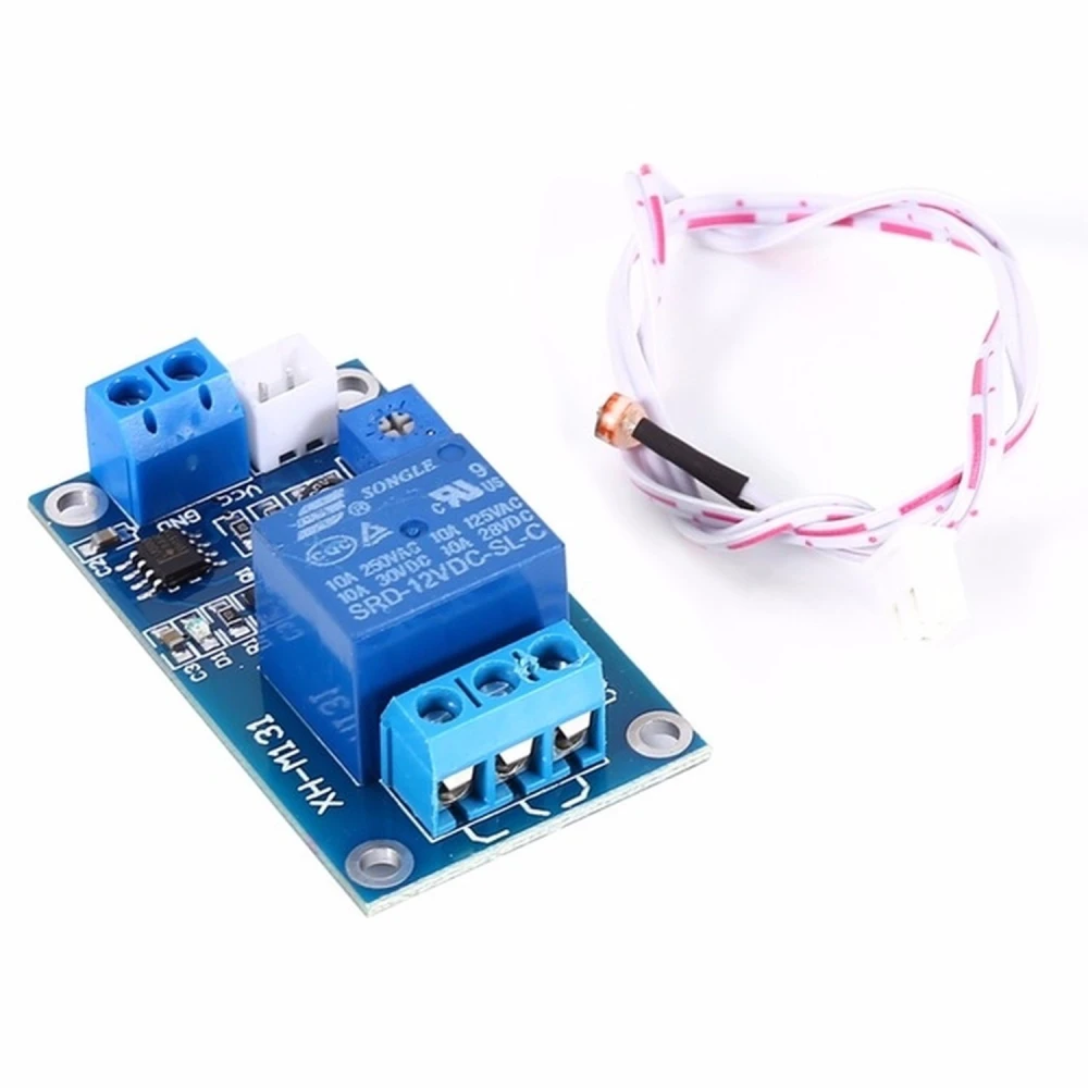 Interruptor crepuscular 12V relé sensor de llum per Arduino i automatització