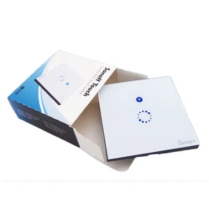 Interruptor WiFi Sonoff tàctil bàsic per a domòtica compatible amb Alexa i Google Home