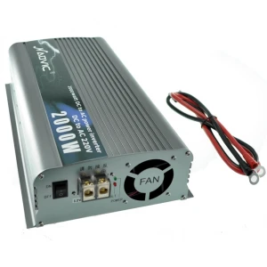 Inversor de corrent 12v a 220v 2000w per a cotxe, caravana i vaixell