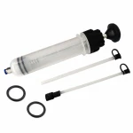 Xeringa Extractora d'Oli 200cc Bomba Manual Succió Canvi Fluids Auto