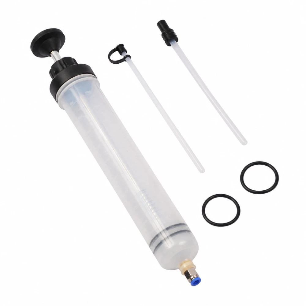 Xeringa Extractora d'Oli 200cc Bomba Manual Succió Canvi Fluids Auto