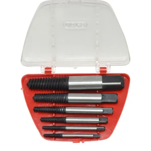 Joc 6 peces extractors broques de cargols trencats professionals TSX TOOL