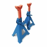 Joc de 2 Cavallets 12 Tones amb Doble Seguretat — Cavallets d'Acer Regulables 46-76 cm per a Cotxe, Furgoneta, Camió i Maquinària TSX TOOL