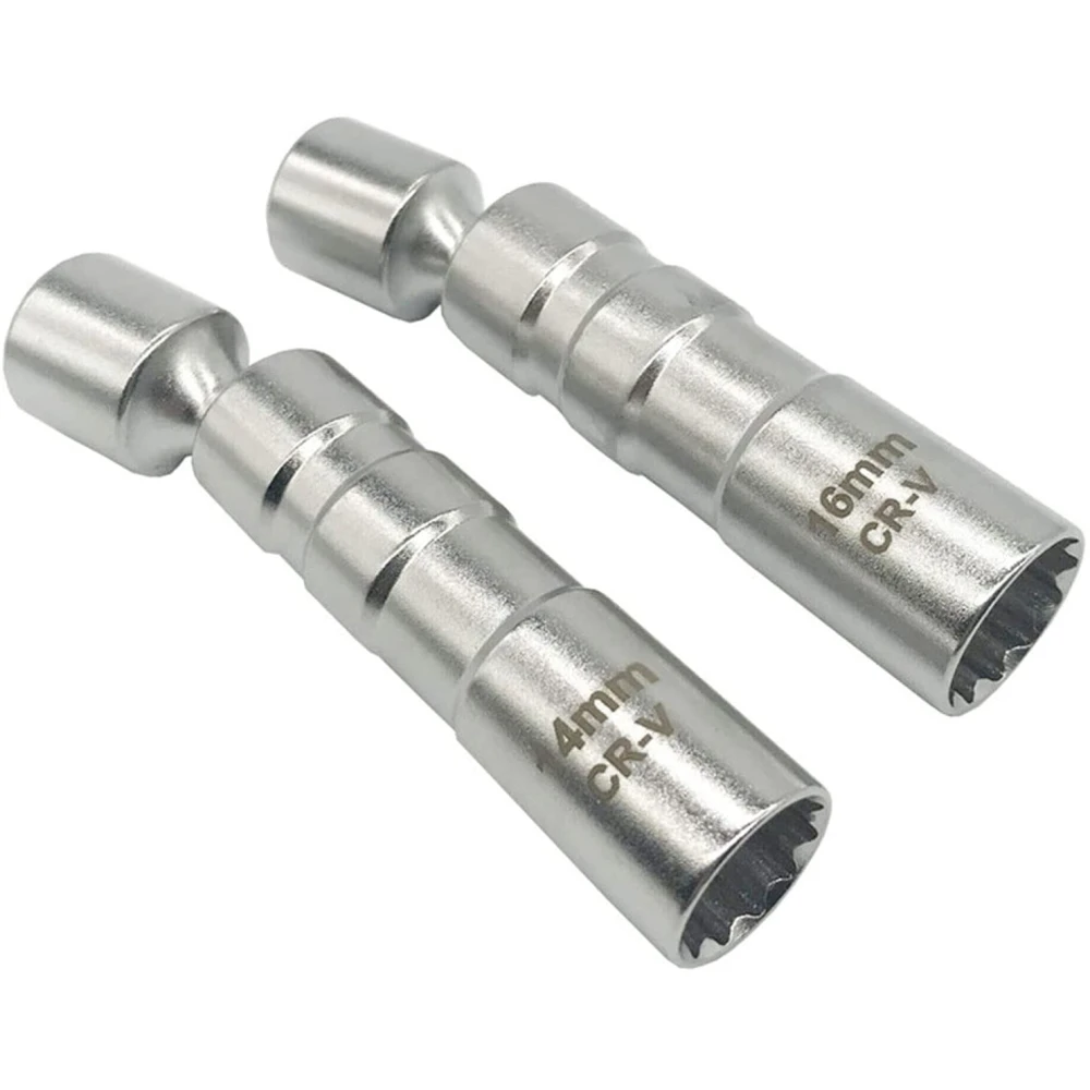 Joc de 2 claus de vas per a bugia magnètica flexible 14 mm i 16 mm TSX TOOL