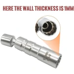 Joc de 2 claus de vas per a bugia magnètica flexible 14 mm i 16 mm TSX TOOL