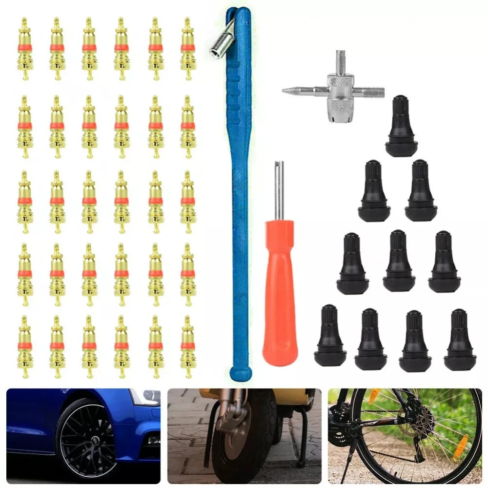 Joc d'eines reparació pneumàtics extracció vàlvules TSX TOOL 43 peces