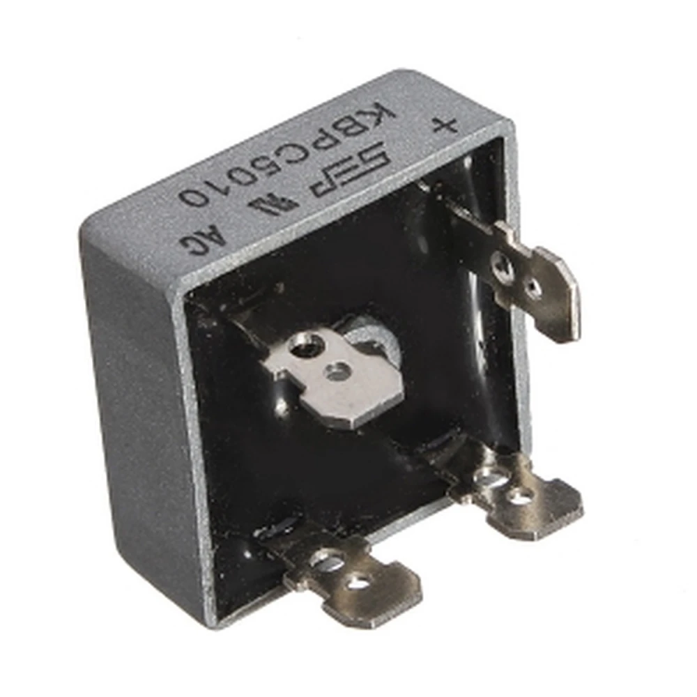 KBPC5010 pont rectificador 1000V 50A amb terminals 6,4x0,8mm