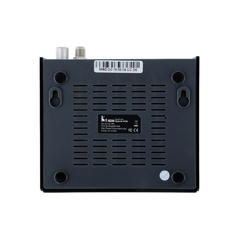 Kii Pro doble sintonitzador DVB-S2 DVB-T2 Android TV Box 2GB/16GB 4K
