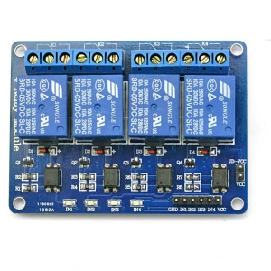 Kit 4 relés 5V compatible per a Arduino - Control de 4 canals