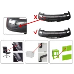 Kit de soldadura de grapa calenta per a plàstic per a reparació d’automòbils