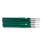 Herramientas para desmontar terminales de cables de coche en color verde
