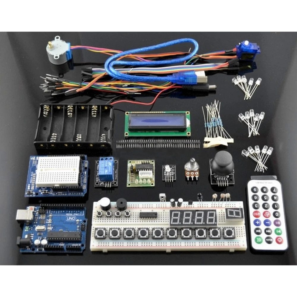 Kit Iniciacion Arduino con Arduino Uno Compatible para Principiantes