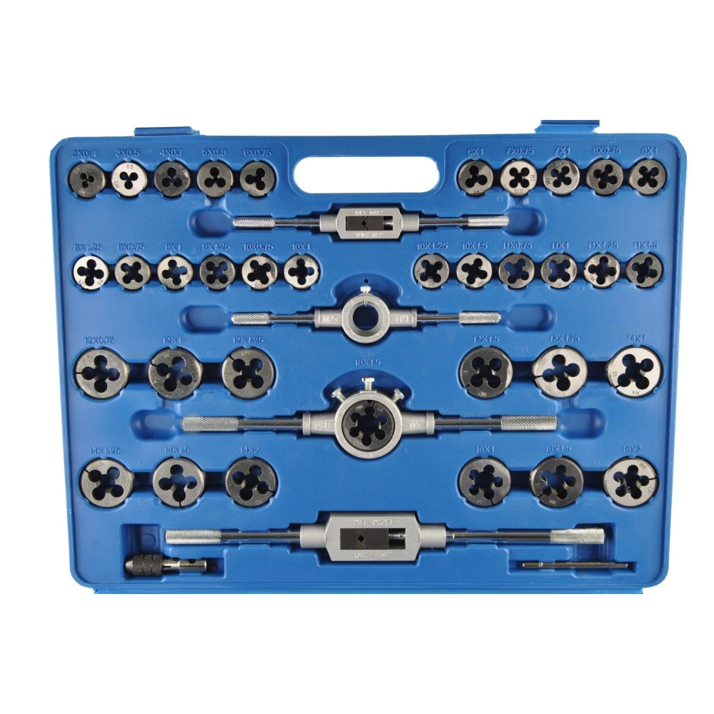 Kit de mascles i fileres mètriques 110 peces TSX TOOL - Joc professional