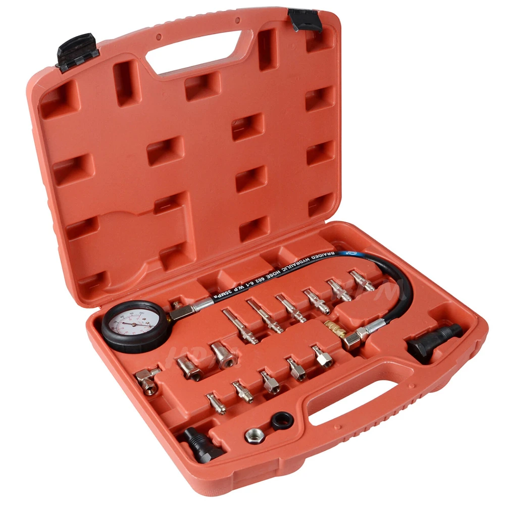 Kit mesurador de pressió de cilindres per a motors dièsel 0-1000PSI TU-15
