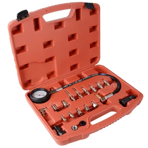 Kit mesurador de pressió de cilindres per a motors dièsel 0-1000PSI TU-15