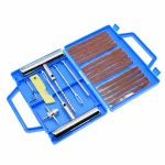 Kit Reparació Punxades Pneumàtics 23 Peces Cotxe Moto Metxes Punxó