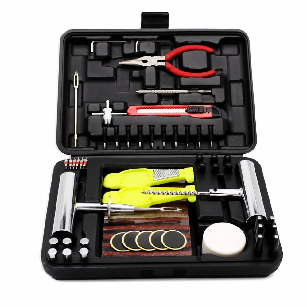 Kit Reparació Punxades Pneumàtics 87 Peces Professional Cotxe SUV Furgoneta