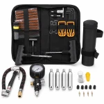 Kit Reparació Punxades Pneumàtics Moto Bicicleta 81 Peces Metxes Punxó Tubeless