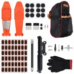Kit Reparació Punxades Pneumàtics Moto Bicicleta 81 Peces Metxes Punxó Tubeless