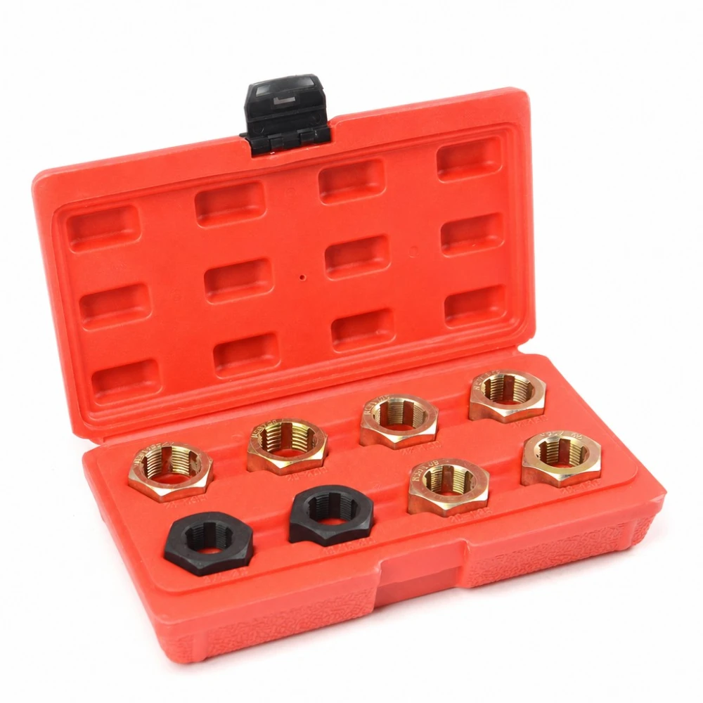 Kit reparador de rosques de palier i boixa de roda 9 peces
