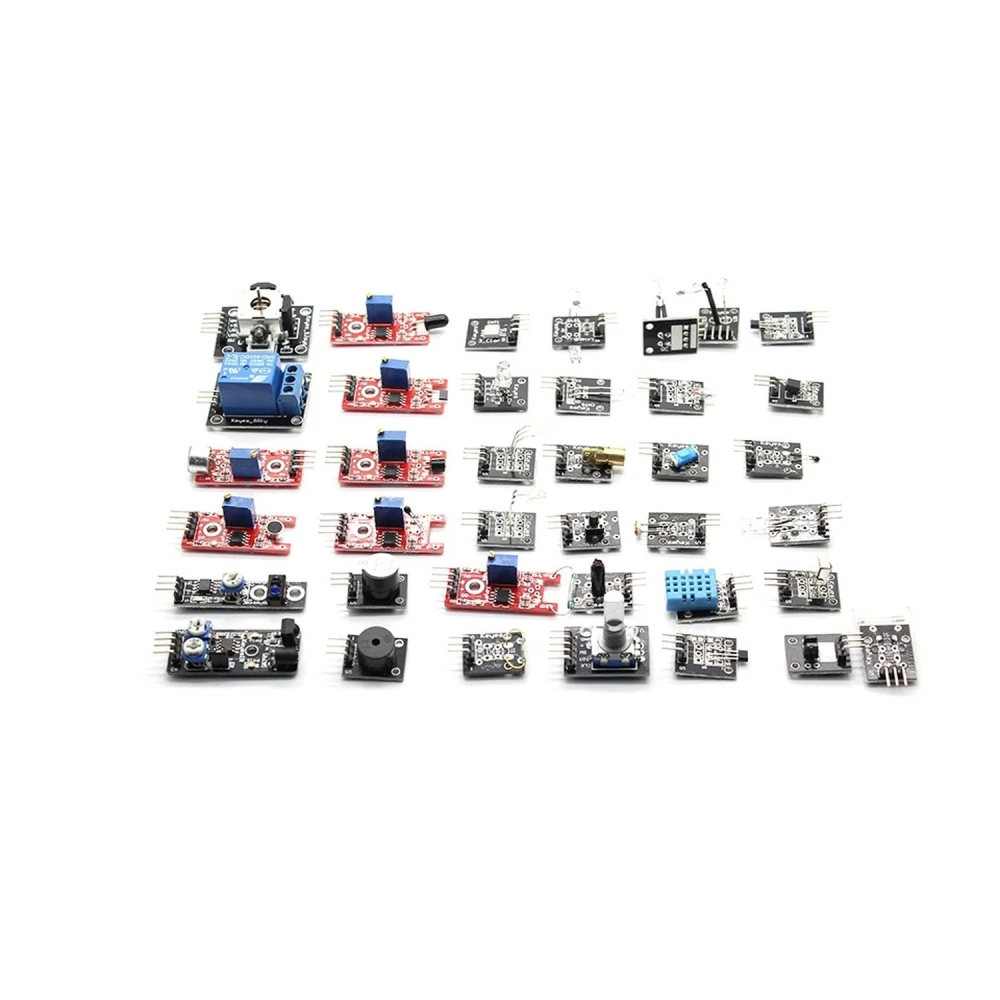 Kit de sensors 37 unitats Arduino per a projectes electrònics i DIY