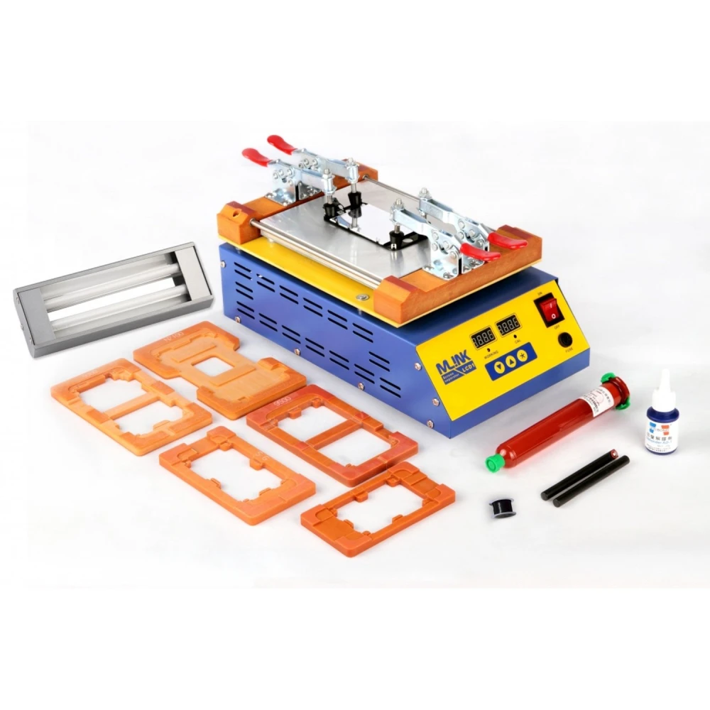 Kit separador de pantalles LCD Mlink LCD1 amb accessoris i plantilla per a reparació